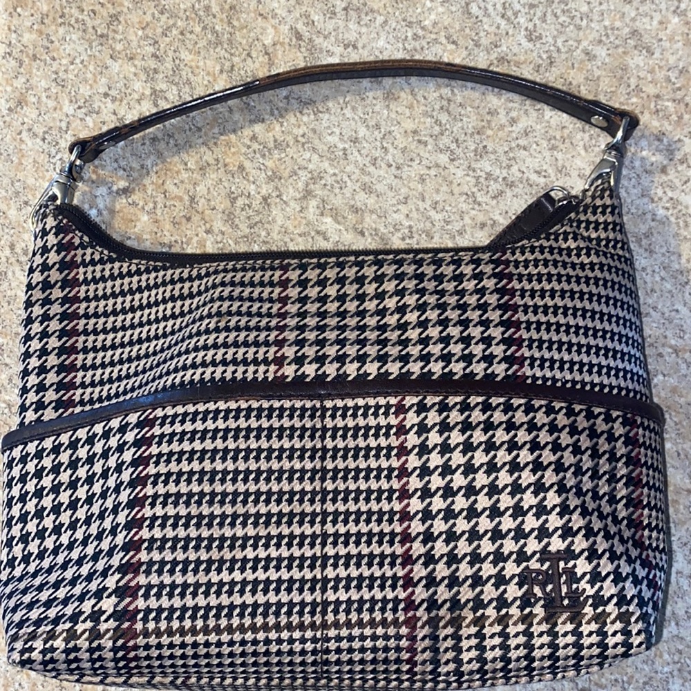 RL brown purse
